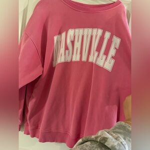 Pink nashville sweatshirt from NASH